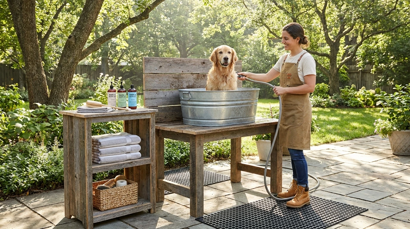 869 step by step instructions for building your pet bath station Step-by-Step Instructions for Building Your Pet Bath Station