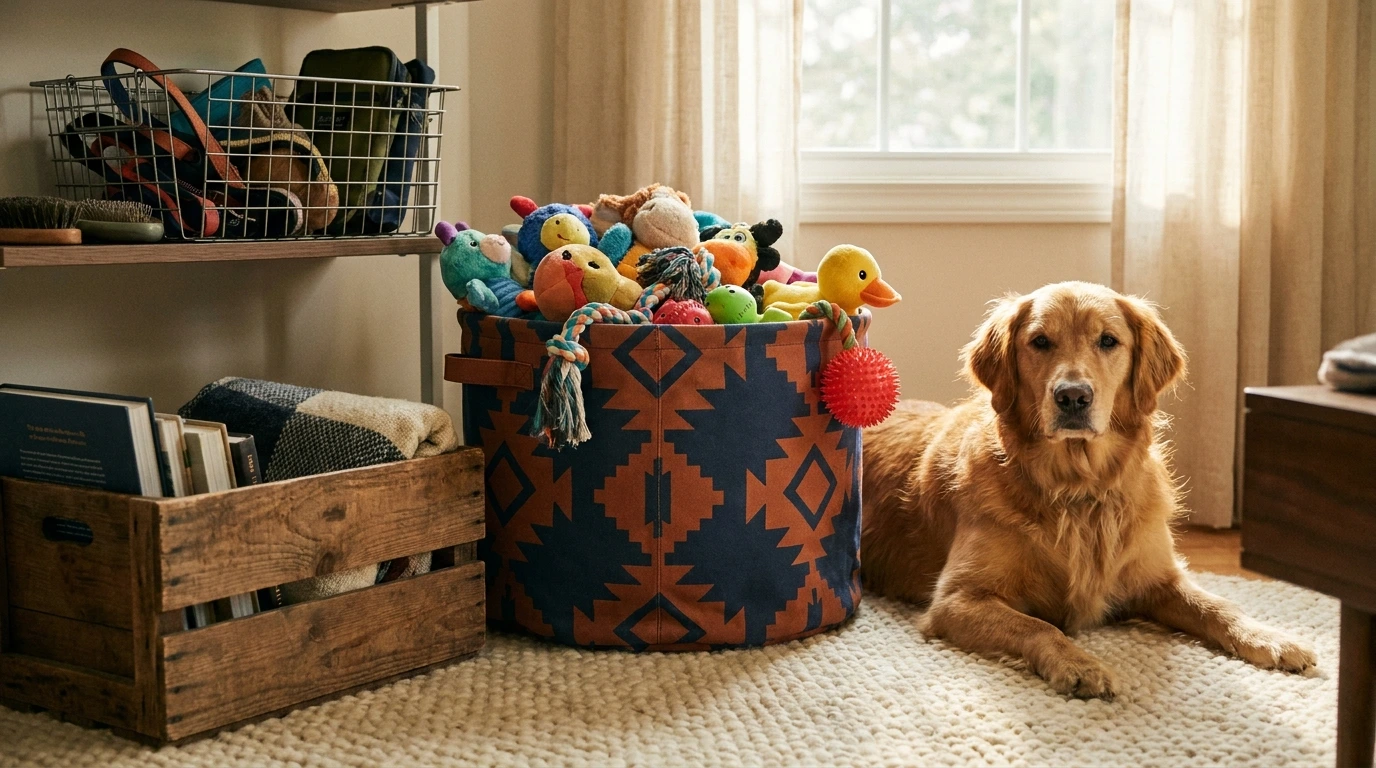 Choosing the Right Materials for Your Dog Toy Basket