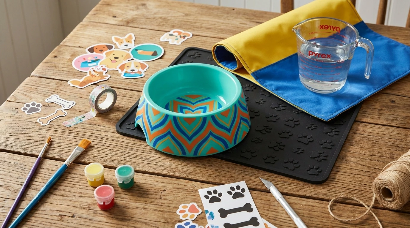 Materials Needed for Your DIY Dog Travel Water Bowl