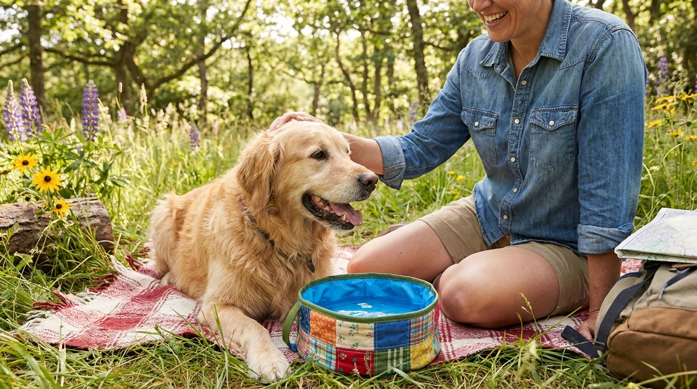 Why You Need a DIY Dog Travel Water Bowl