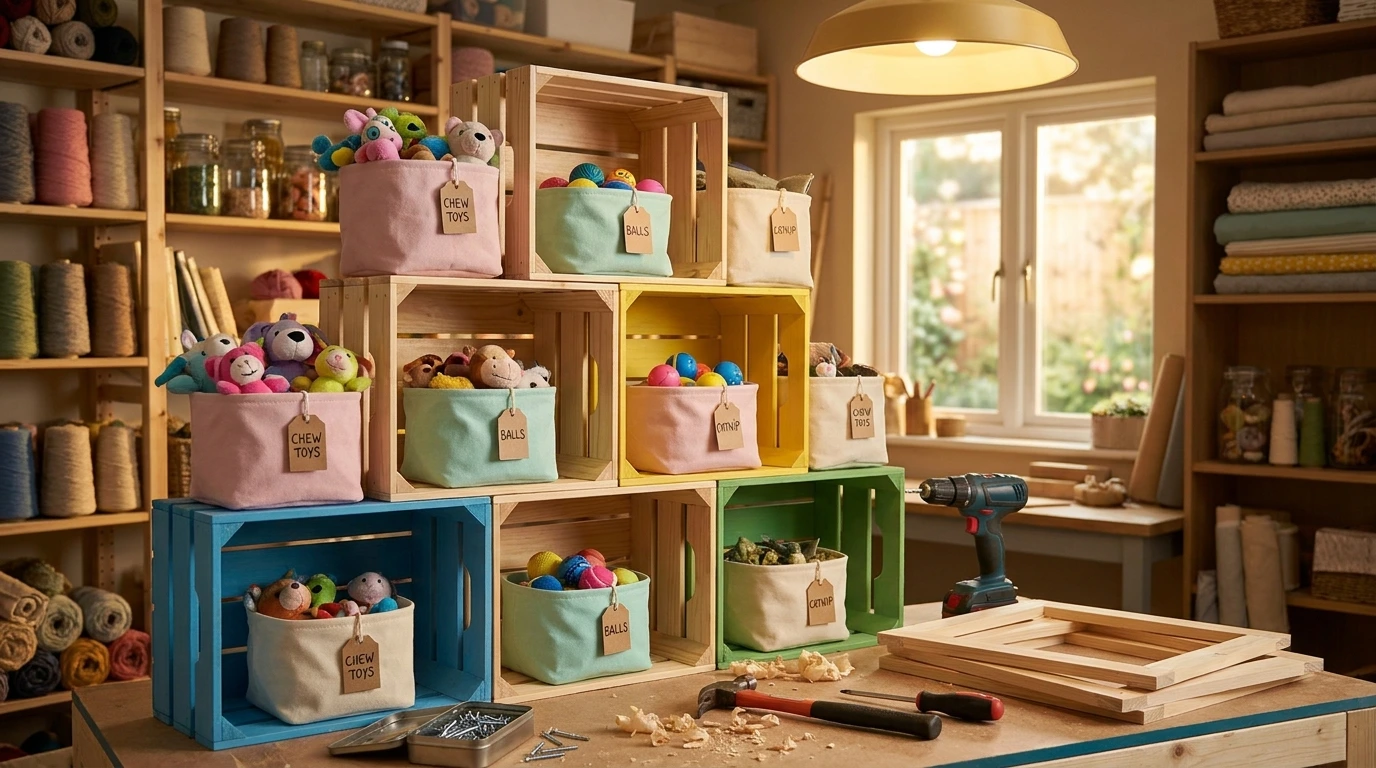 881 materials needed for your diy pet toy organizer Materials Needed for Your DIY Pet Toy Organizer