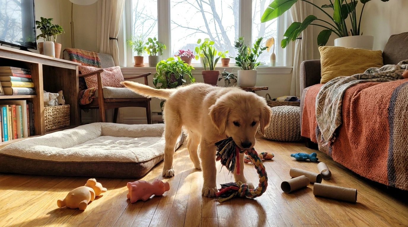 Benefits of DIY Puppy Teething Toys