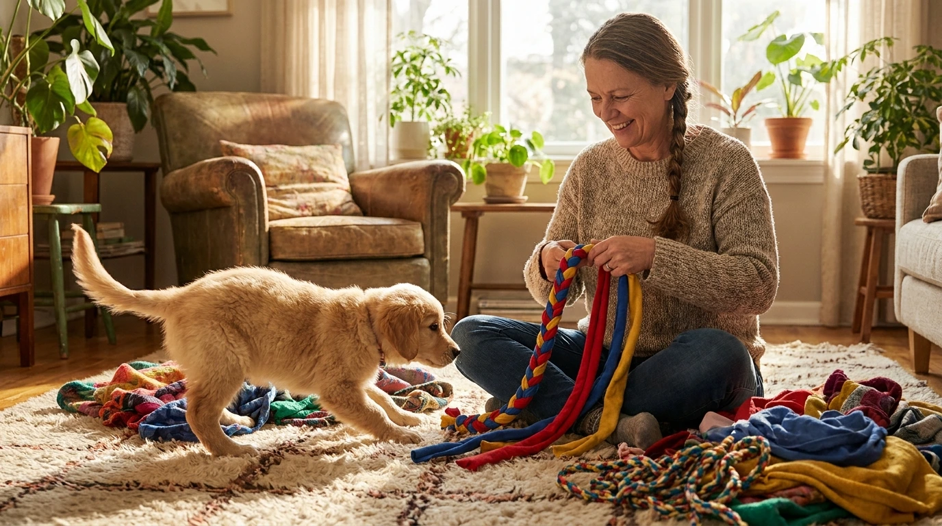 How to Make a DIY Dog Chew Rope