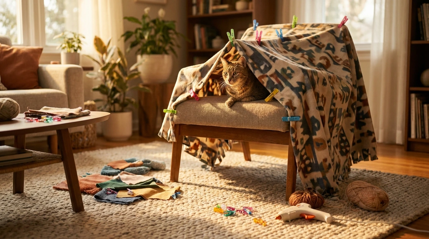 903 materials needed for your diy cat tent Materials Needed for Your DIY Cat Tent