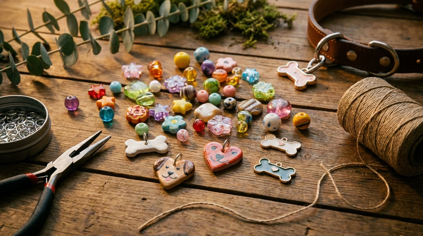 904 materials needed for diy dog collar charms Materials Needed for DIY Dog Collar Charms