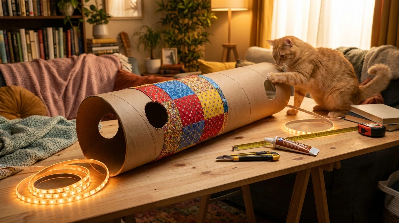 Step-by-Step Guide to Building the Cat Tunnel