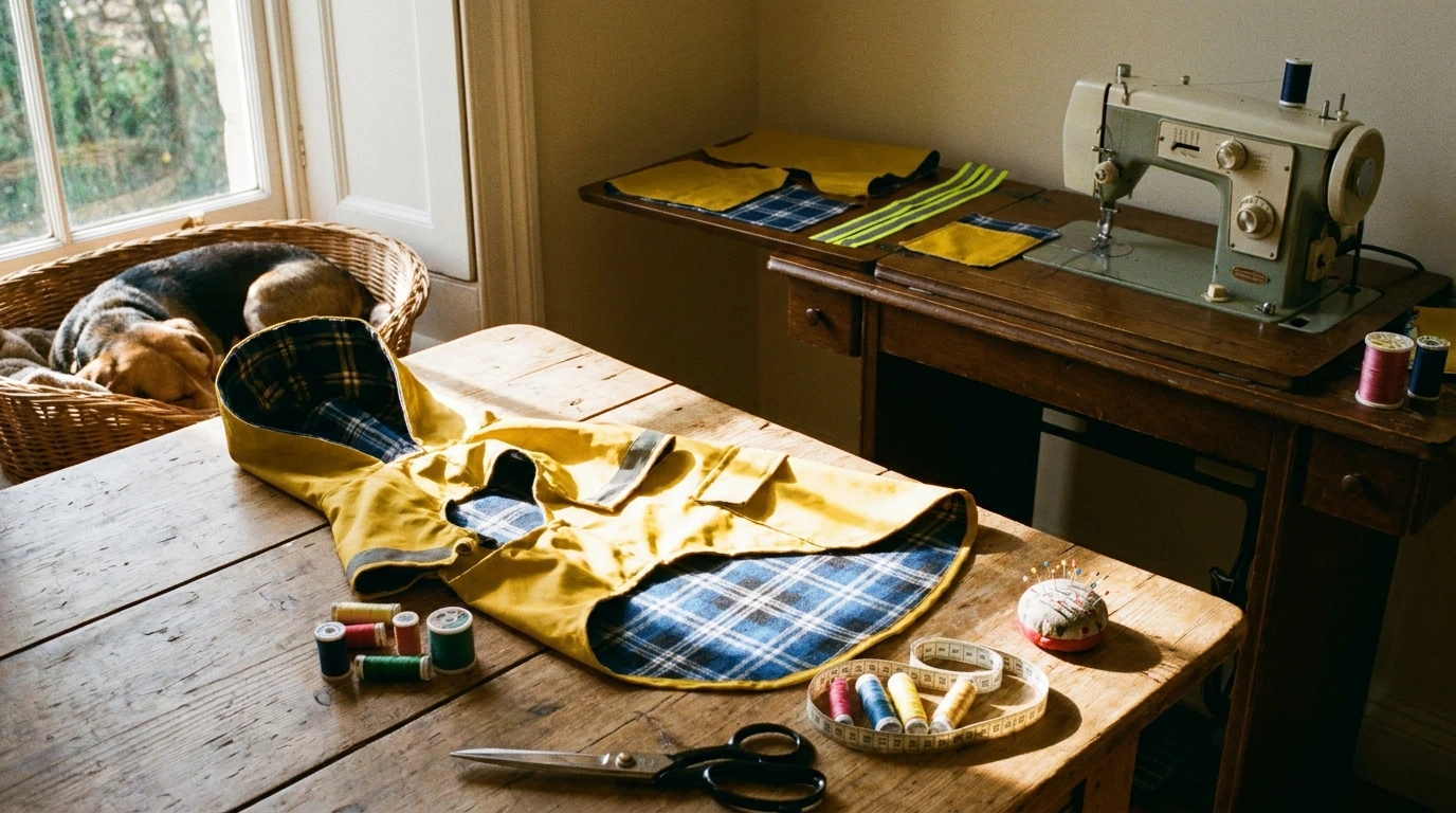 910 sewing your diy dog raincoat Sewing Your DIY Dog Raincoat