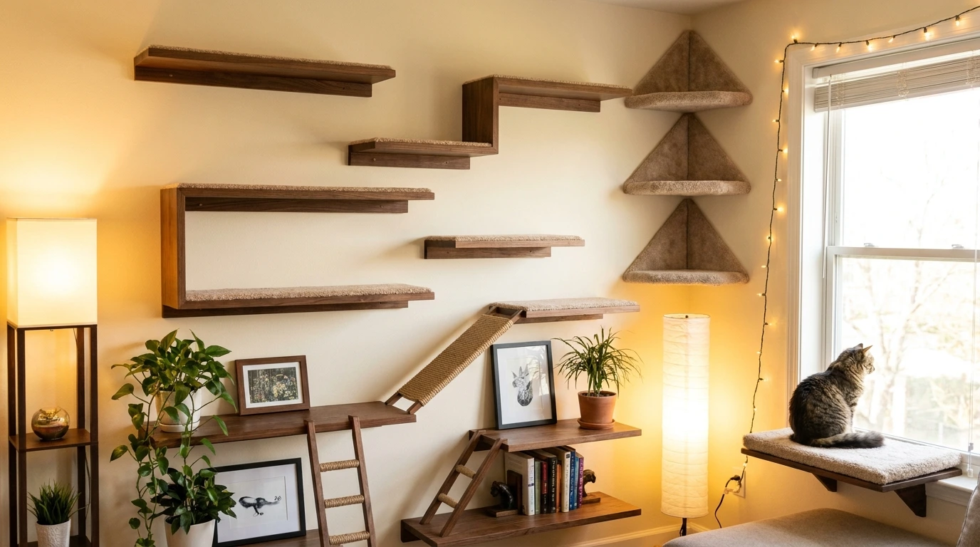 911 creative diy cat tree shelf ideas Creative DIY Cat Tree Shelf Ideas