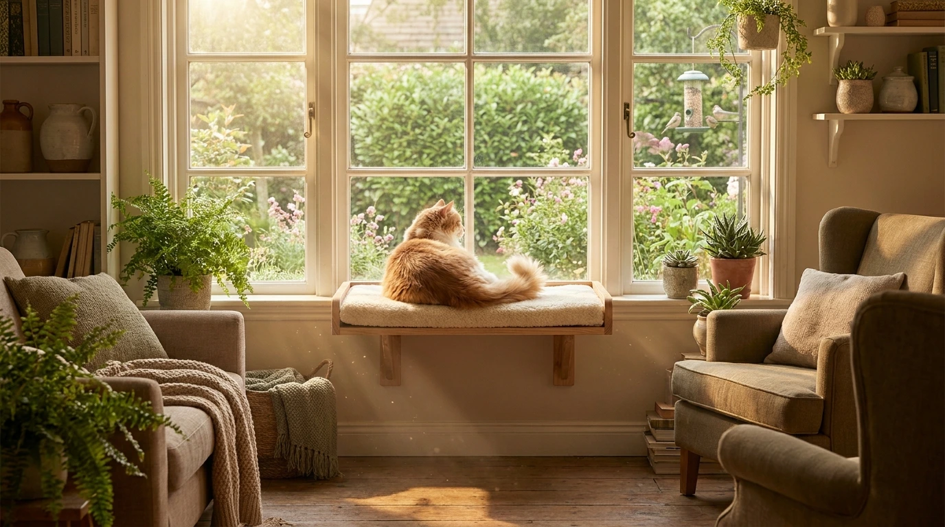 Benefits of a DIY Cat Perch