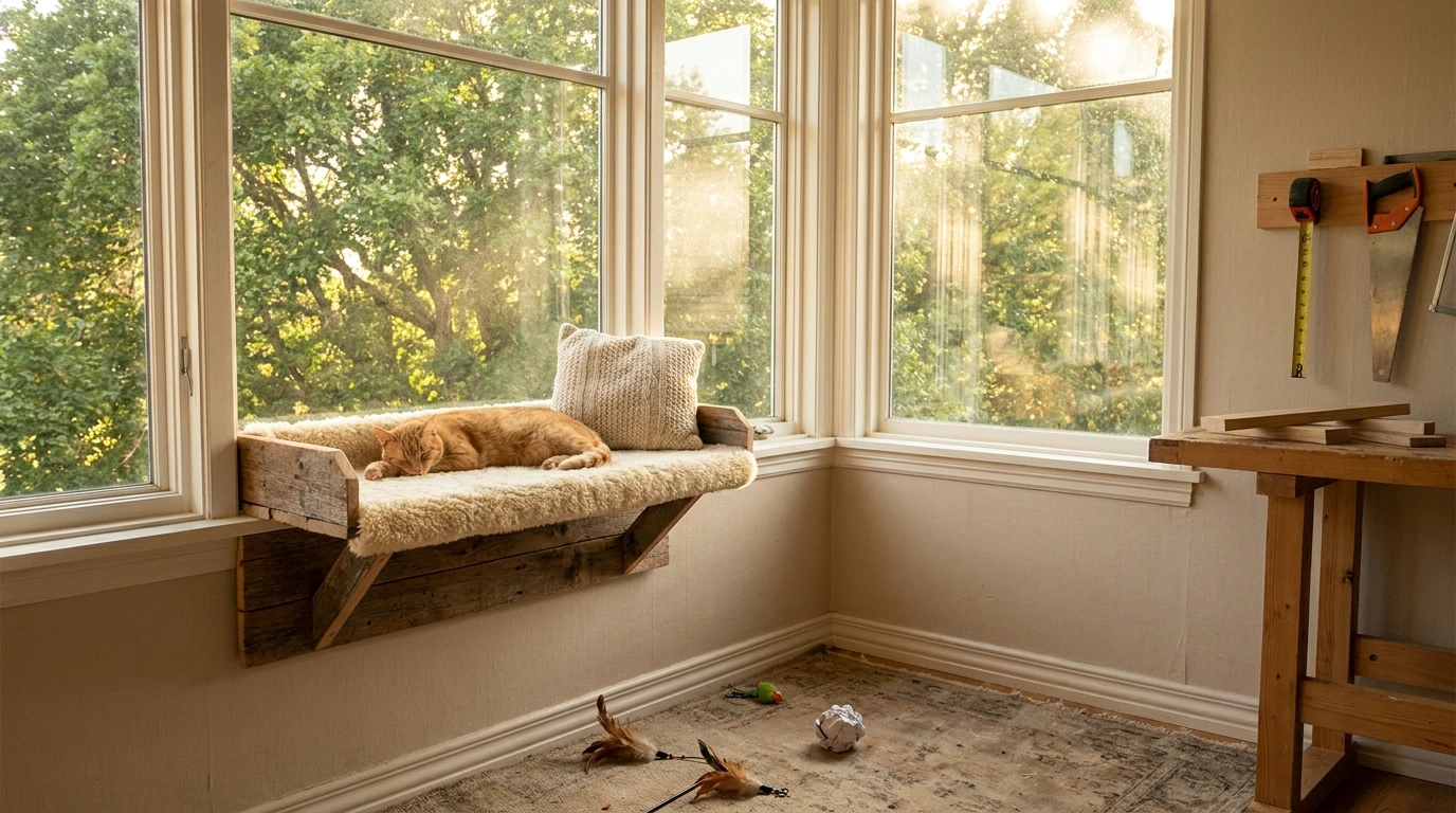 Step-by-Step Guide to Building Your Cat Perch