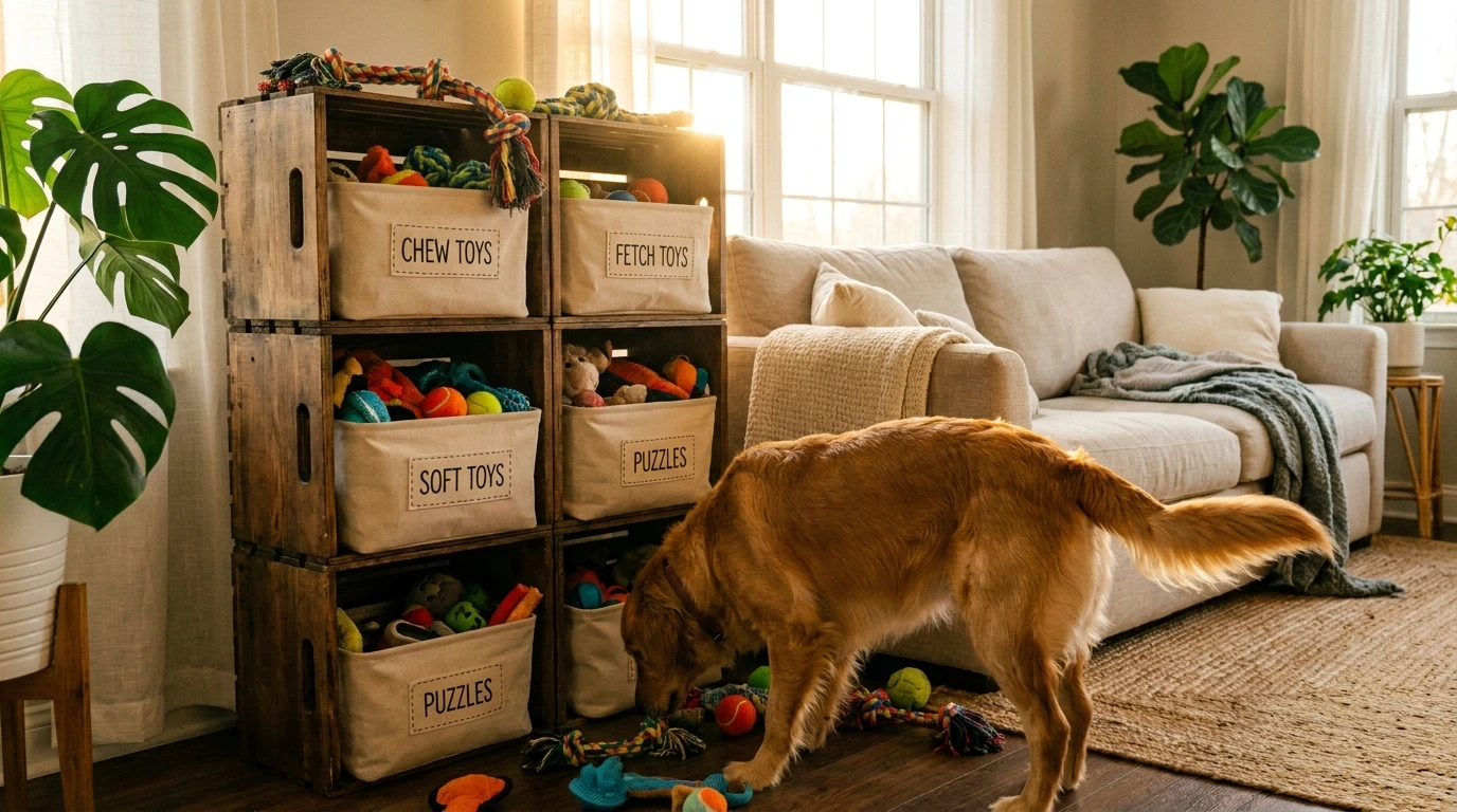 Steps to Create Your DIY Dog Toy Organizer