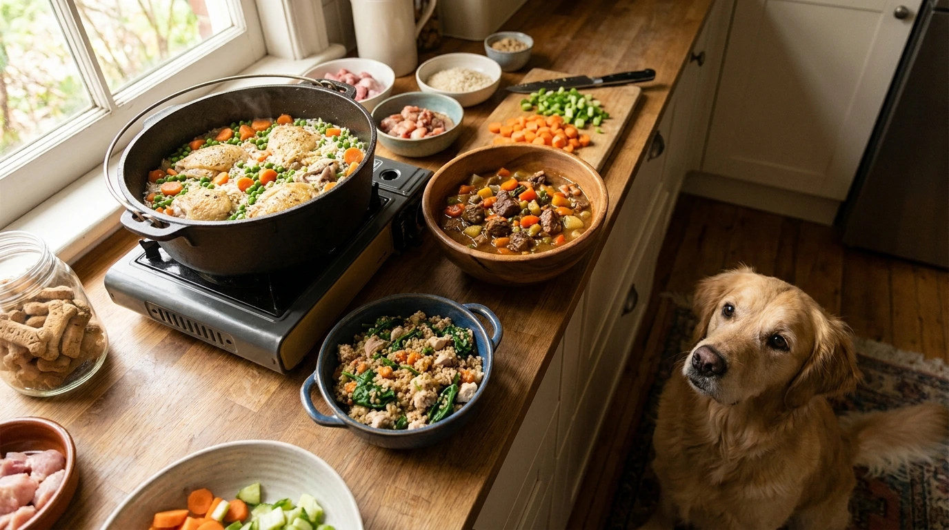 Easy Homemade Dog Food Recipes