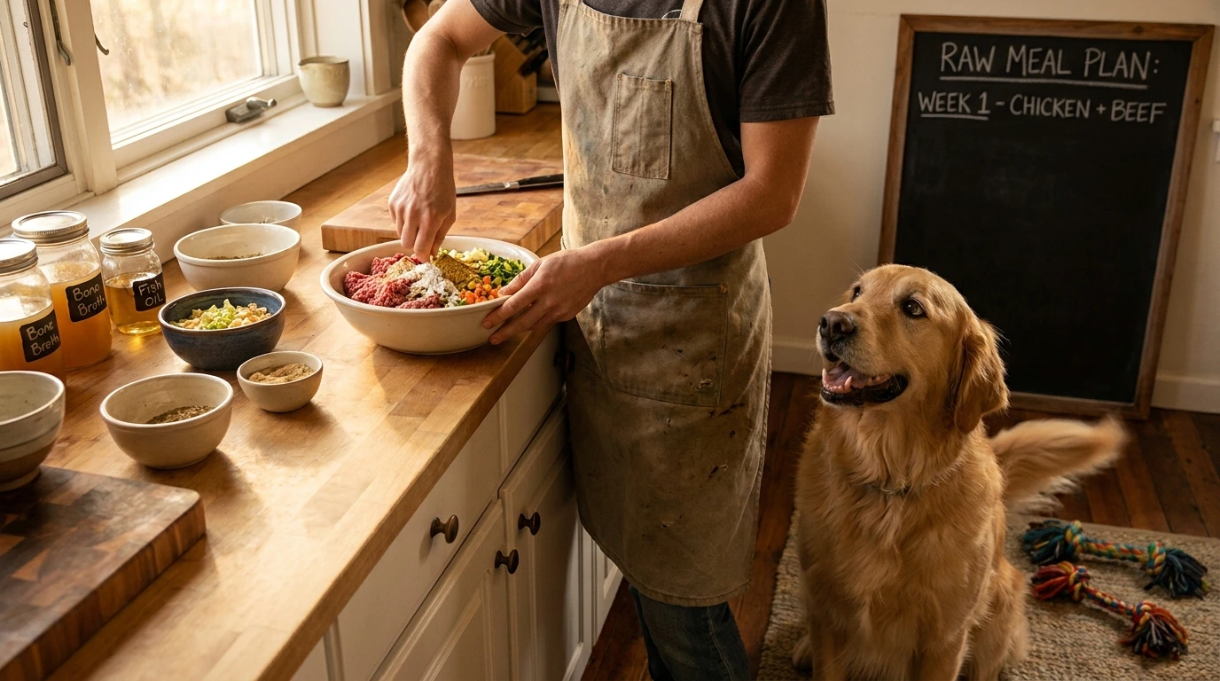How to Transition Your Dog to a Raw Food Diet