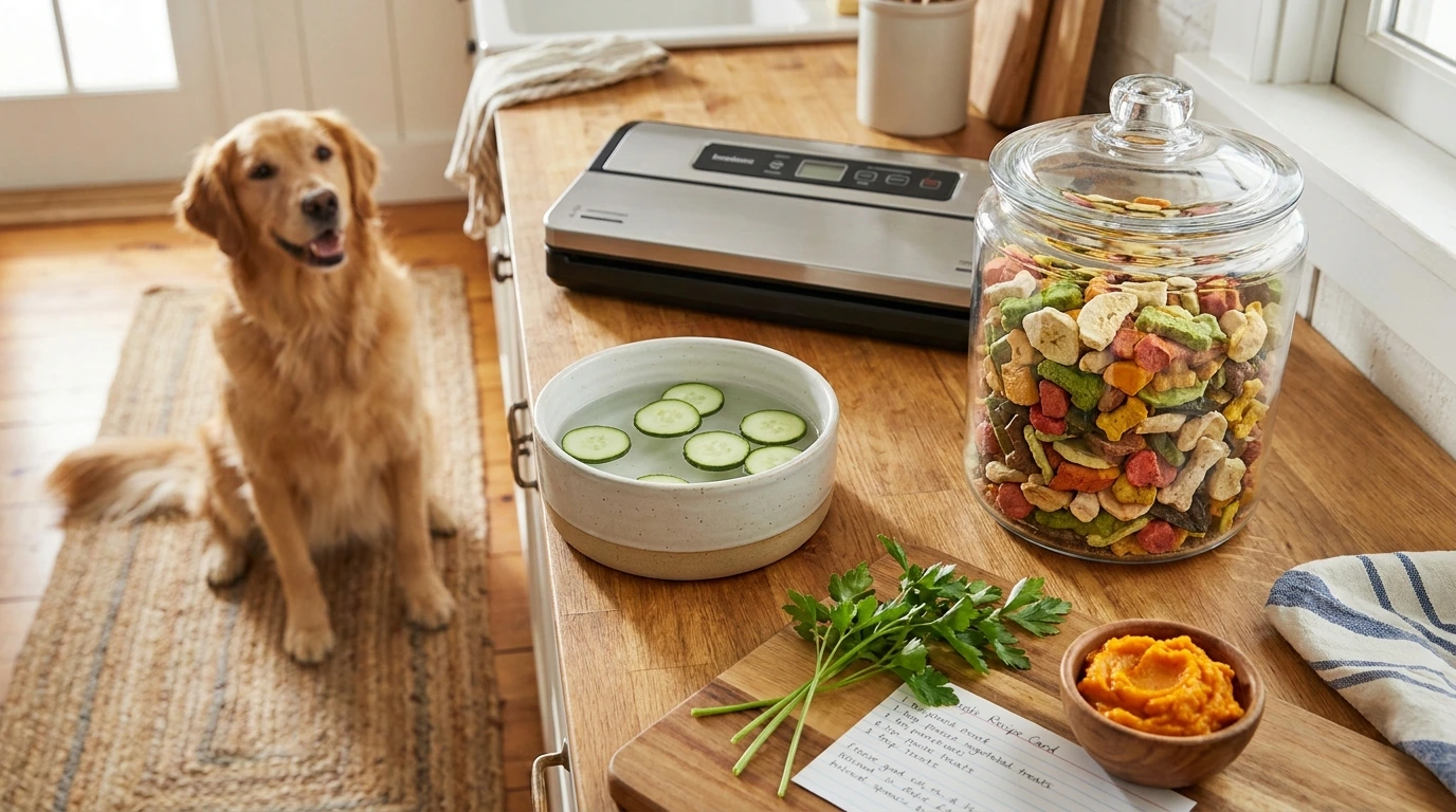 Storing and Serving Freeze-Dried Treats