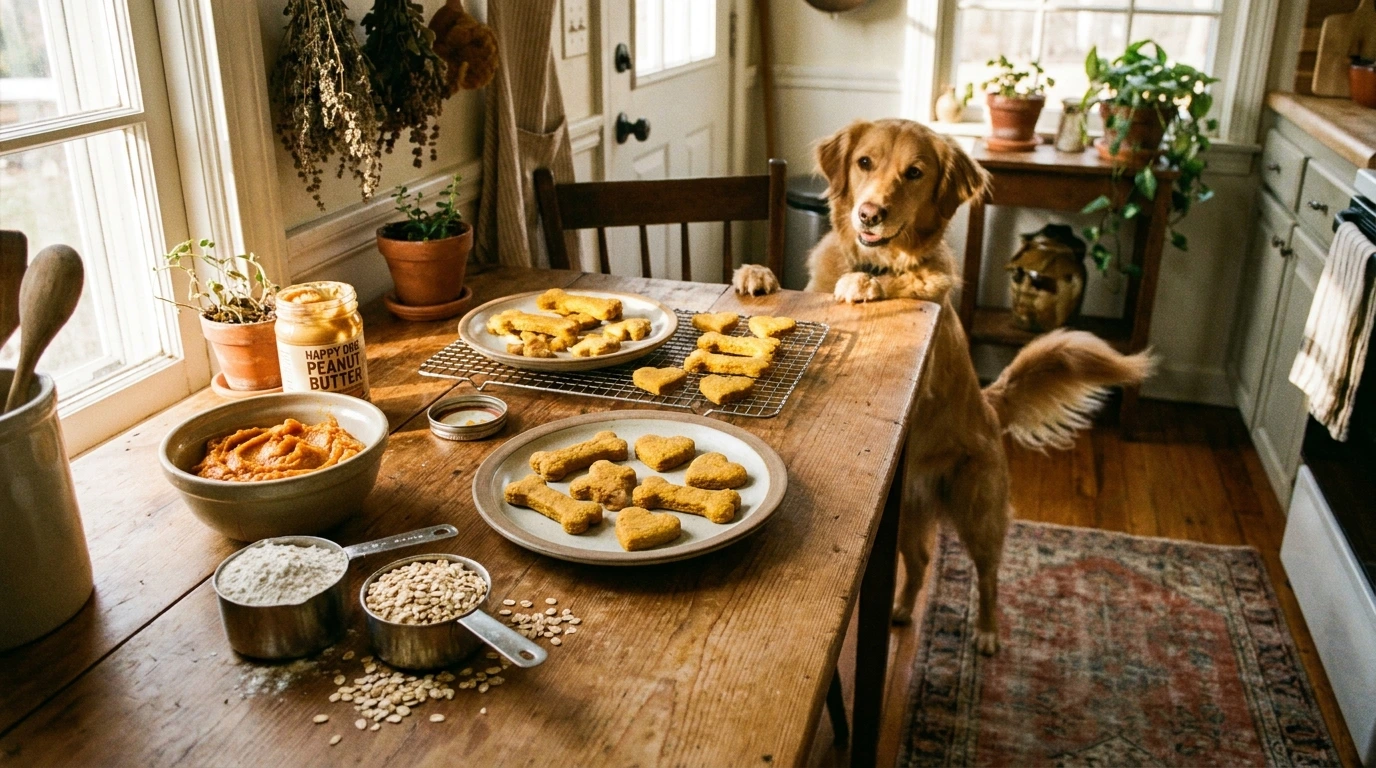 Simple Pumpkin Dog Treat Recipes