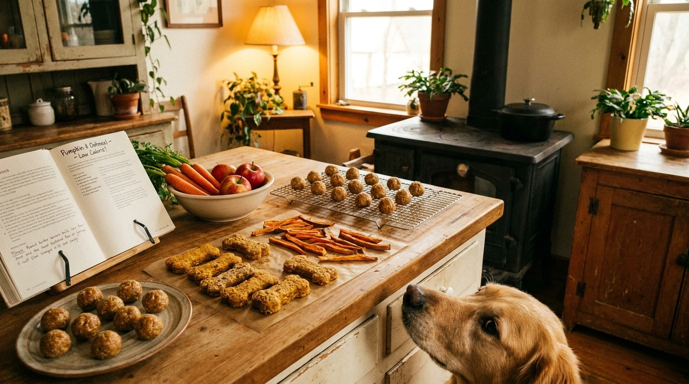 Simple Low-Calorie Dog Treat Recipes