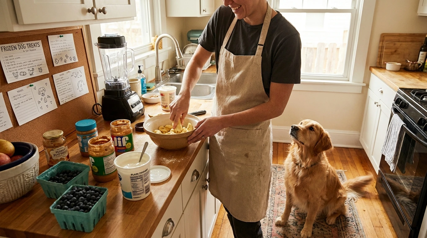 Benefits of Homemade Frozen Dog Treats