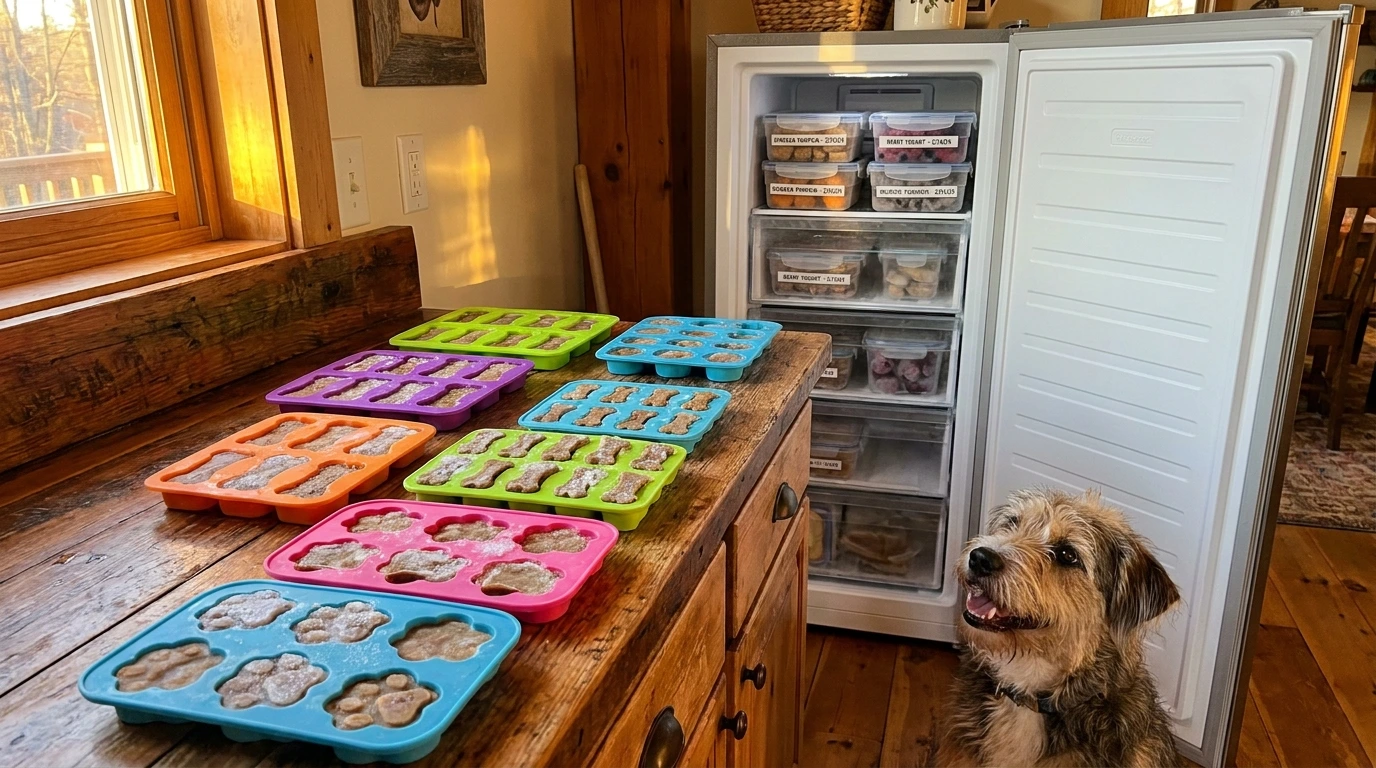 Storing Homemade Frozen Dog Treats