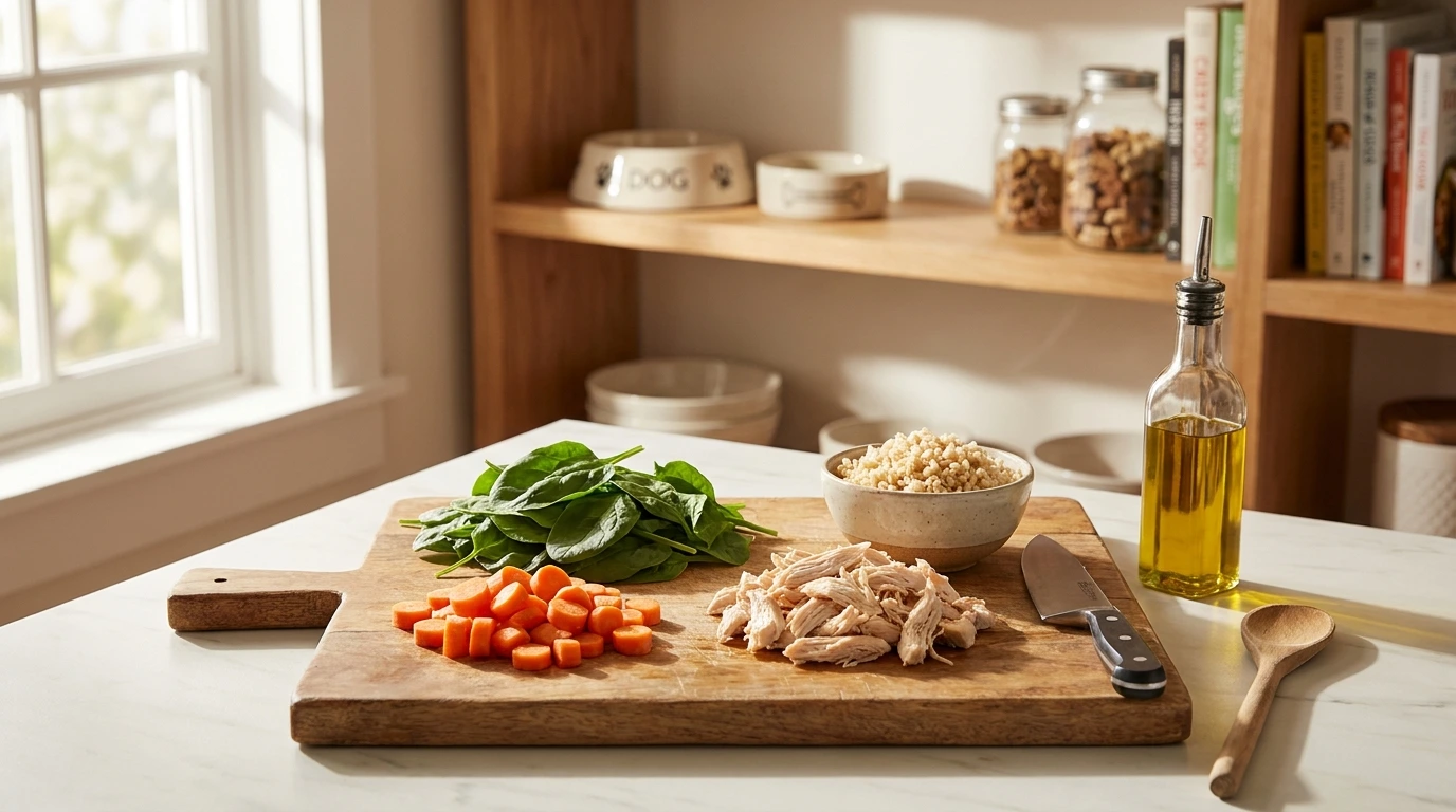 How to Prepare Vitamin-Rich Dog Meals